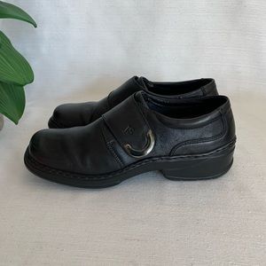 Josef Seibel Theresa Black Leather European Comfort Shoes Woman’s EU40/US9